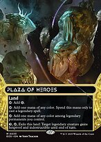 Matte Finish Edge of Eternities: Stellar Sights Plaza of Heroes ( #33 )