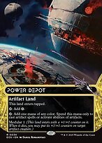 Matte Finish Edge of Eternities: Stellar Sights Power Depot ( #34 )