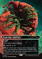 Matte Finish Edge of Eternities: Stellar Sights Raging Ravine ( #35 )