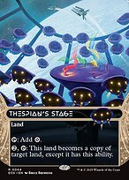 Matte Finish Edge of Eternities: Stellar Sights Thespian's Stage ( #44 )