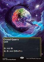 Matte Finish Edge of Eternities: Stellar Sights Crystal Quarry ( #55 )