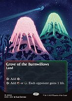 Matte Finish Edge of Eternities: Stellar Sights Grove of the Burnwillows ( #62 )