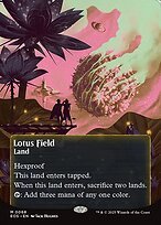 Matte Finish Edge of Eternities: Stellar Sights Lotus Field ( #68 )