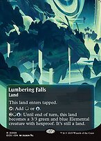 Matte Finish Edge of Eternities: Stellar Sights Lumbering Falls ( #69 )
