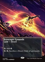 Matte Finish Edge of Eternities: Stellar Sights Scavenger Grounds ( #82 )