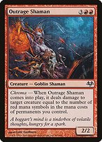 Matte Finish Eventide Outrage Shaman ( #59 )