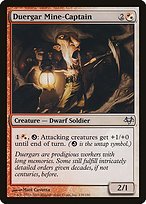 Matte Finish Eventide Duergar Mine-Captain ( #138 )