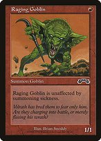 Glossy Finish Exodus Raging Goblin ( #96 )