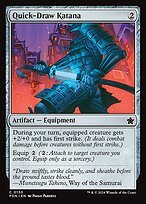 Glossy Finish Foundations Quick-Draw Katana ( #130 )