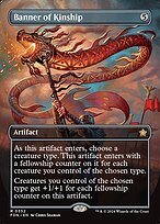 Glossy Finish Foundations Banner of Kinship ( #352 )