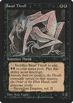 Glossy Finish Fallen Empires Basal Thrull ( #34 Variant a)