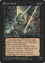 Glossy Finish Fallen Empires Basal Thrull ( #34 Variant c)