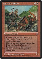 Glossy Finish Fallen Empires Dwarven Soldier ( #53 Variant b)