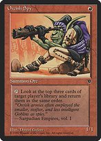 Glossy Finish Fallen Empires Orcish Spy ( #61 Variant b)