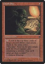 Glossy Finish Fallen Empires Orcish Spy ( #61 Variant c)
