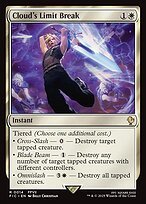 Matte Finish Final Fantasy Commander Cloud's Limit Break ( #14 )