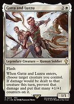 Matte Finish Final Fantasy Commander Gatta and Luzzu ( #19 )