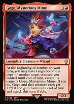 Matte Finish Final Fantasy Commander Gogo, Mysterious Mime ( #56 )