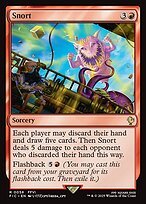 Matte Finish Final Fantasy Commander Snort ( #58 )