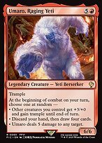 Matte Finish Final Fantasy Commander Umaro, Raging Yeti ( #63 )