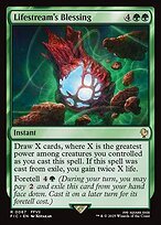 Matte Finish Final Fantasy Commander Lifestream's Blessing ( #67 )
