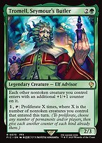 Matte Finish Final Fantasy Commander Tromell, Seymour's Butler ( #73 )
