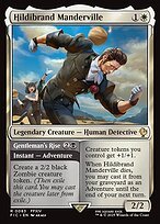 Matte Finish Final Fantasy Commander Hildibrand Manderville // Gentleman's Rise ( #83 )