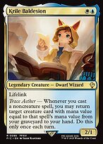 Matte Finish Final Fantasy Commander Krile Baldesion ( #86 )