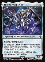 Matte Finish Final Fantasy Commander The Warring Triad ( #99 )