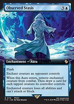 Matte Finish Final Fantasy Commander Observed Stasis ( #113 )