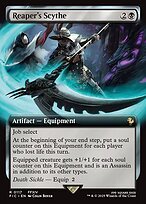Matte Finish Final Fantasy Commander Reaper's Scythe ( #117 )