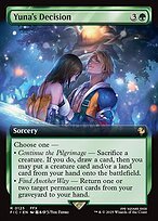 Matte Finish Final Fantasy Commander Yuna's Decision ( #125 )