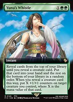 Matte Finish Final Fantasy Commander Yuna's Whistle ( #126 )