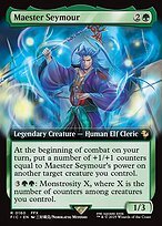 Matte Finish Final Fantasy Commander Maester Seymour ( #160 )