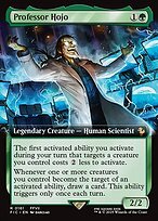 Matte Finish Final Fantasy Commander Professor Hojo ( #161 )
