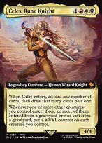 Matte Finish Final Fantasy Commander Celes, Rune Knight ( #167 )