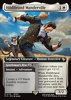 Matte Finish Final Fantasy Commander Hildibrand Manderville // Gentleman's Rise ( #173 )