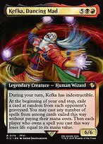 Matte Finish Final Fantasy Commander Kefka, Dancing Mad ( #174 )