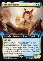 Matte Finish Final Fantasy Commander Krile Baldesion ( #176 )