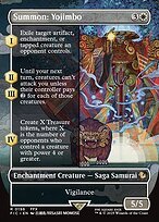 Matte Finish Final Fantasy Commander Summon: Yojimbo ( #196 )