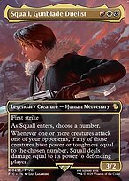 Matte Finish Final Fantasy Commander Squall, Gunblade Duelist ( #453 )
