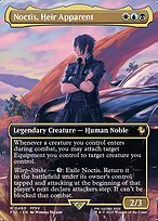 Matte Finish Final Fantasy Commander Noctis, Heir Apparent ( #460 )