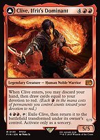 Glossy Finish Final Fantasy Clive, Ifrit's Dominant // Ifrit, Warden of Inferno ( #133 )