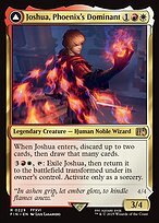 Glossy Finish Final Fantasy Joshua, Phoenix's Dominant // Phoenix, Warden of Fire ( #229 )