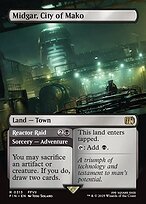 Glossy Finish Final Fantasy Midgar, City of Mako // Reactor Raid ( #313 )
