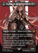 Glossy Finish Final Fantasy Sephiroth, Fabled SOLDIER // Sephiroth, One-Winged Angel ( #382 )