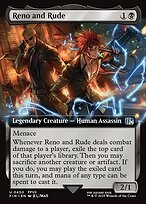 Glossy Finish Final Fantasy Reno and Rude ( #450 )