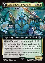Glossy Finish Final Fantasy Exdeath, Void Warlock // Neo Exdeath, Dimension's End ( #485 )