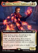 Glossy Finish Final Fantasy Joshua, Phoenix's Dominant // Phoenix, Warden of Fire ( #494 )