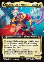 Glossy Finish Final Fantasy Kefka, Court Mage // Kefka, Ruler of Ruin ( #496 )